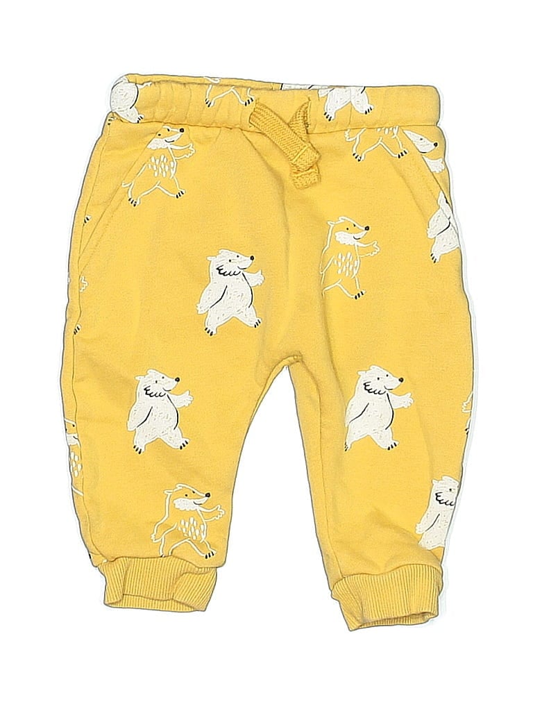Pre-owned M&s Babies' Casual Pants In Yellow