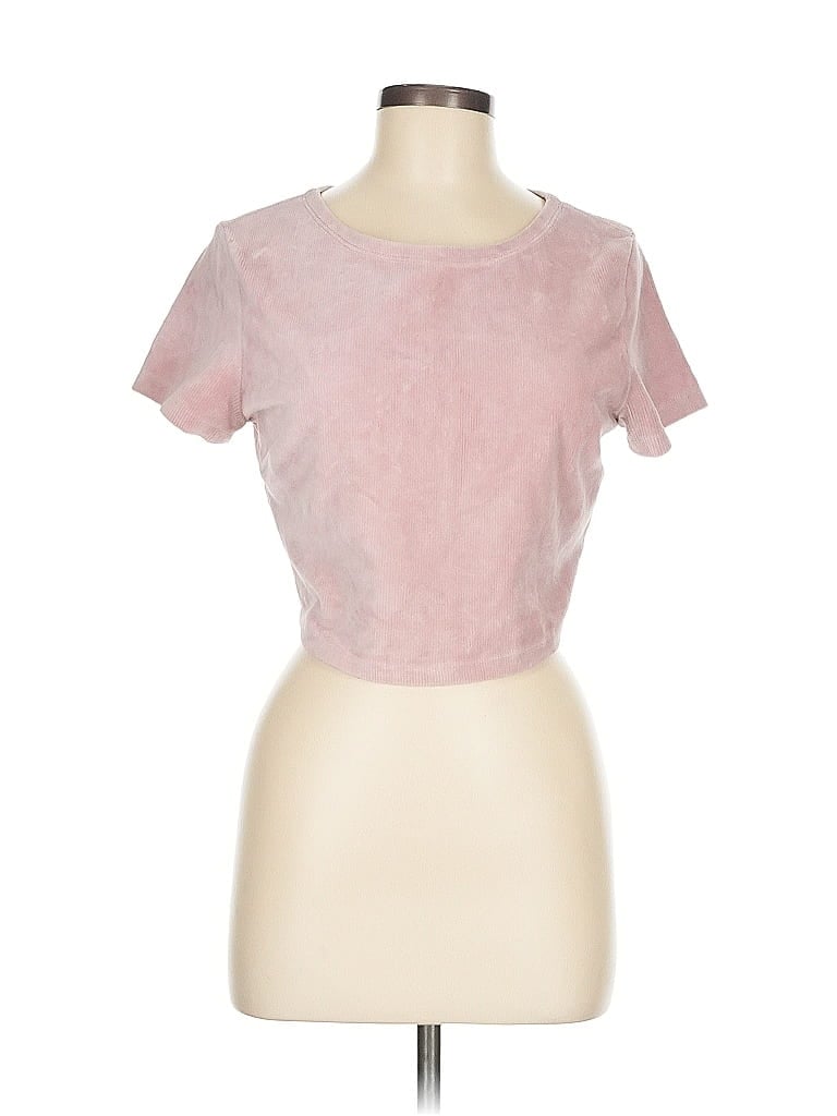 WILD FABLE Pre-owned Short Sleeve T-shirt In Pink