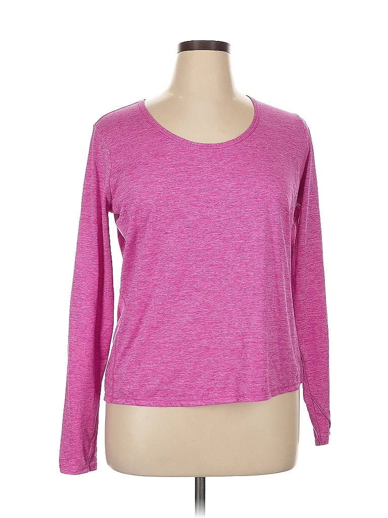 Click to view more detailed imagery on our partner's website Pre-owned Xersion Long Sleeve T-shirt In Pink