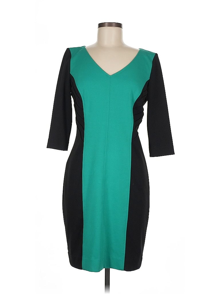 Click to view more detailed imagery on our partner's website Pre-owned Tahari By Asl Cocktail Dress In Green