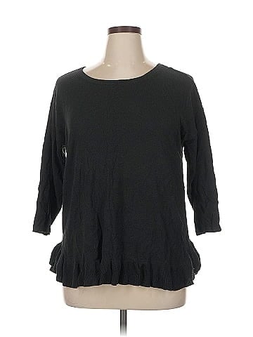 Lord & Taylor 3/4 Sleeve Top (view 1)