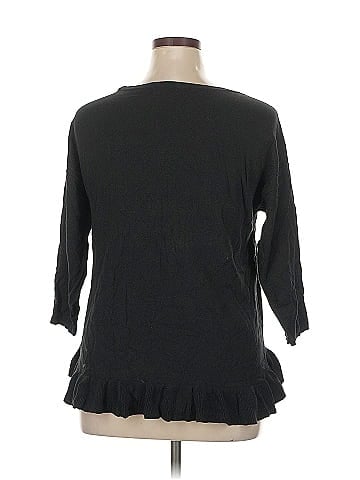 Lord & Taylor 3/4 Sleeve Top (view 2)