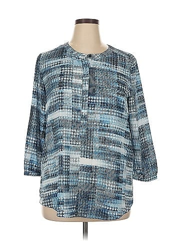 Not Your Daughter's Jeans 3/4 Sleeve Blouse (view 1)