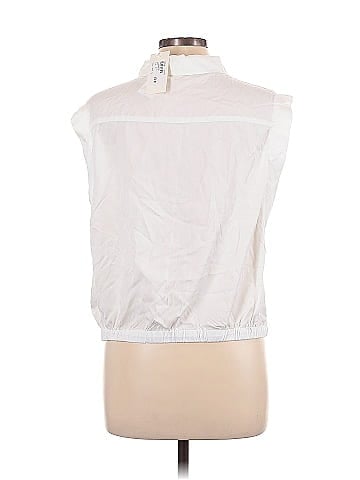 Evereve Sleeveless Button-Down Shirt (view 2)