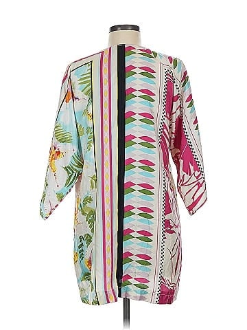 Nicole Miller Studio 3/4 Sleeve Silk Top (view 2)