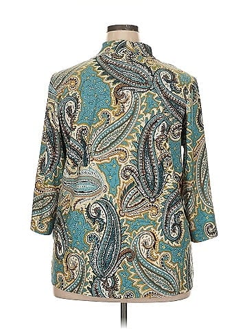 Ellen Weaver 3/4 Sleeve Blouse (view 2)