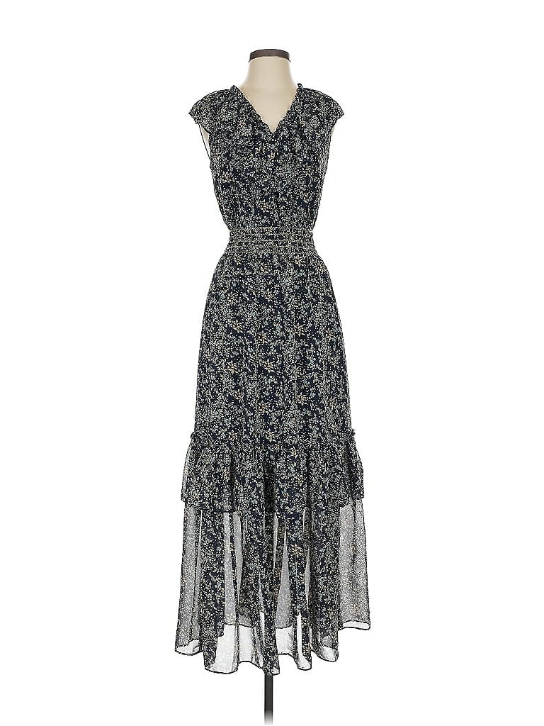 Pre-owned Max Studio Casual Dress In Blue