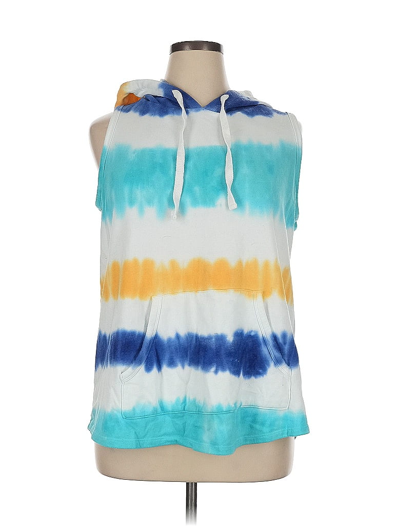 Pre-owned Livi Poncho In Blue