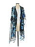 Cyn & Luca 100% Polyester Blue Kimono Size S - photo 1