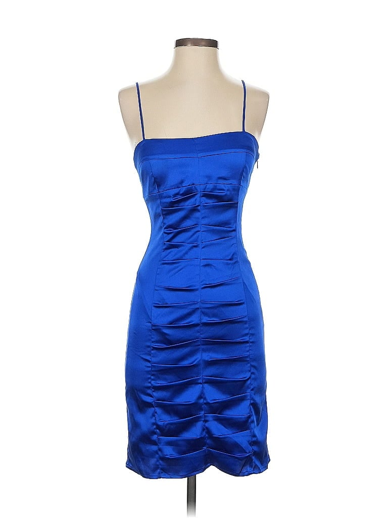 Pre-owned Morgan & Co. Cocktail Dress In Blue
