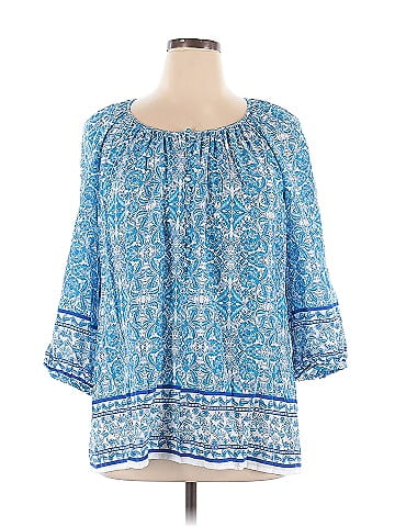 Adrienne Vittadini 3/4 Sleeve Blouse (view 1)