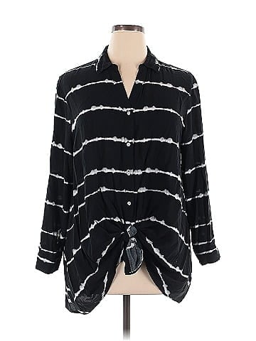 Como Vintage 3/4 Sleeve Button-Down Shirt (view 1)