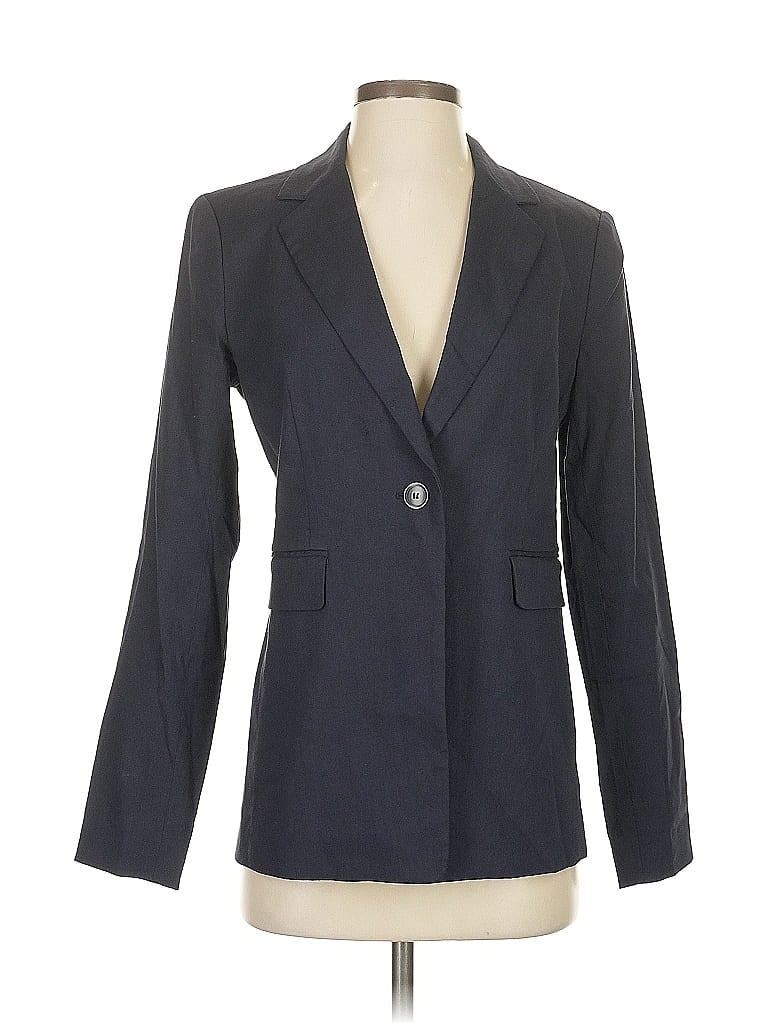 Pre-owned Signature Blazer Jacket In Gray