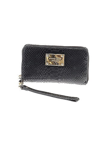 MICHAEL Michael Kors Leather Wristlet (view 1)