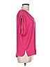 Naked Zebra 100% Polyester Pink Short Sleeve Top Size M - photo 4
