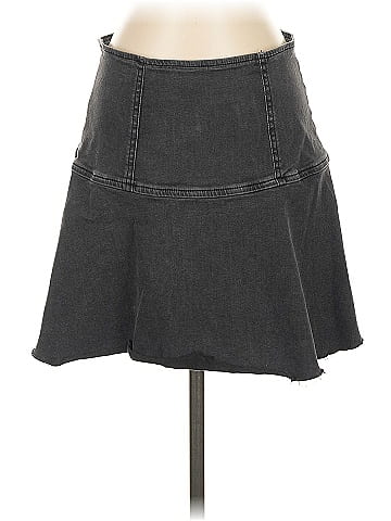 We the Free Denim Skirt (view 1)