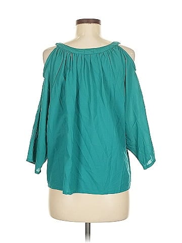 Earthbound Trading Co. 3/4 Sleeve Blouse (view 2)