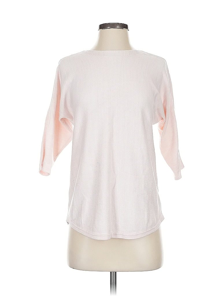 Pre-owned Chico's Long Sleeve T-shirt In Pink
