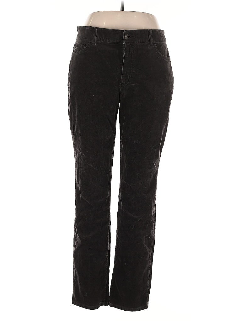 Pre-owned Chaps Casual Pants In Black