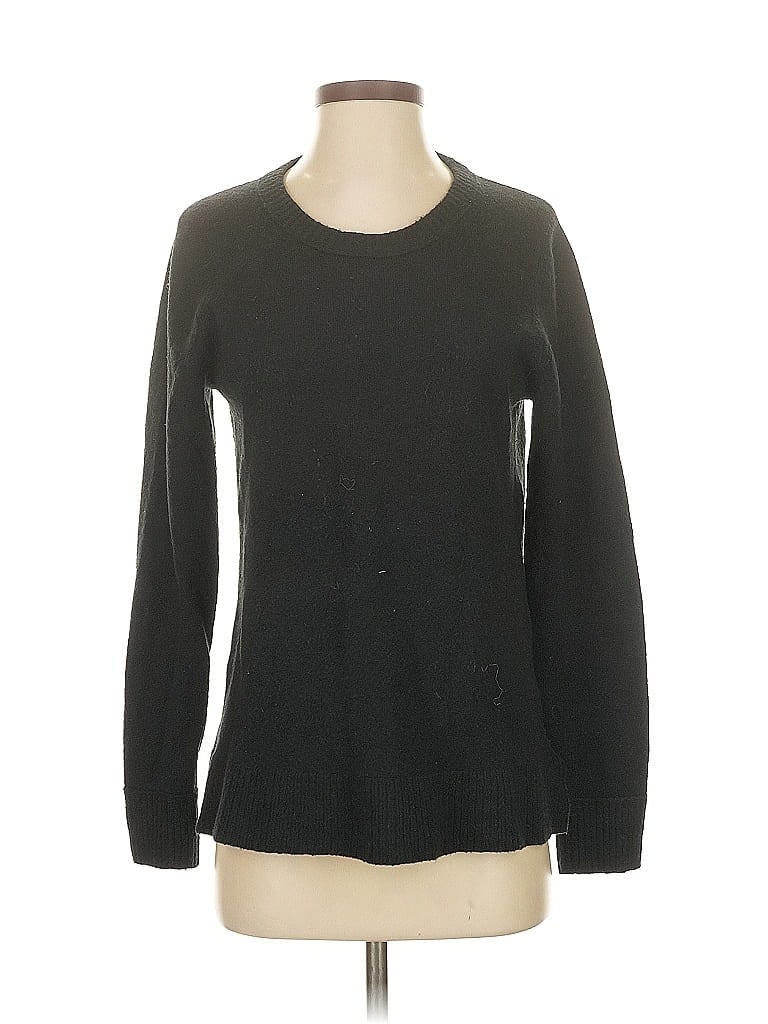 Pre-owned J.crew Factory Store Pullover Sweater In Black