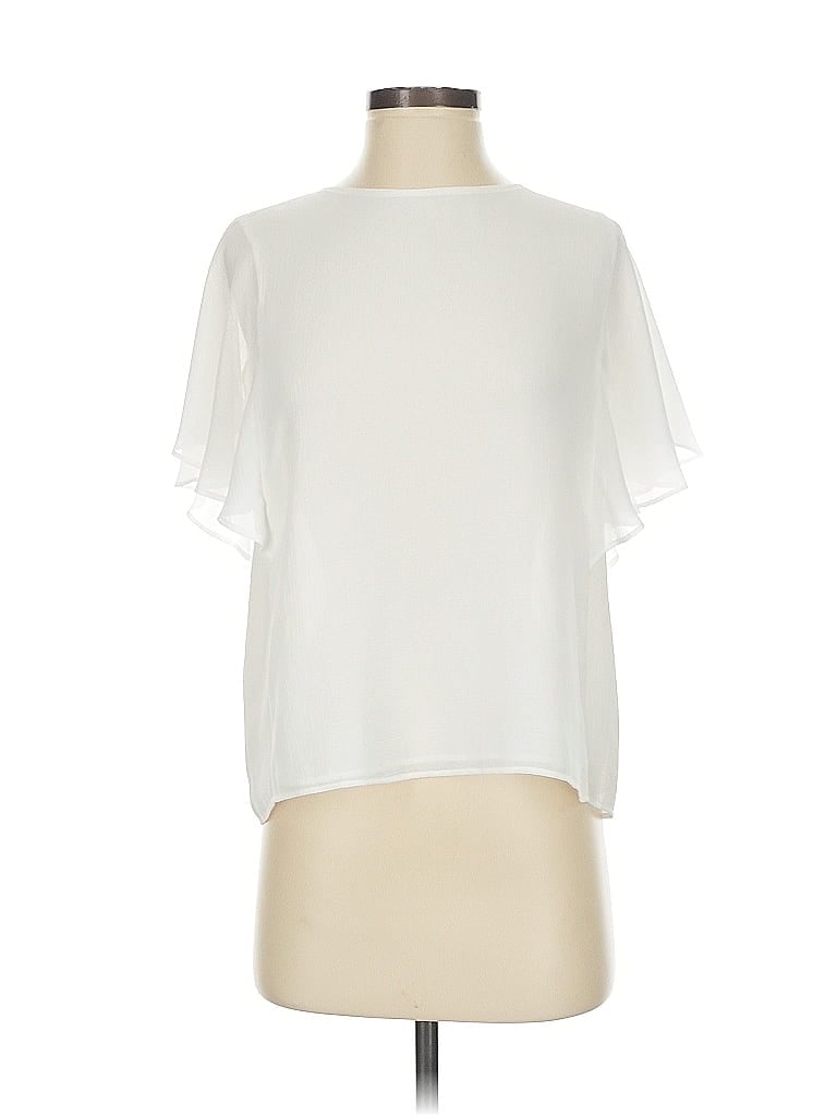 Click to view more detailed imagery on our partner's website Pre-owned Uniqlo Short Sleeve Blouse In White