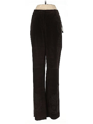 Elie Tahari Leather Pants (view 1)