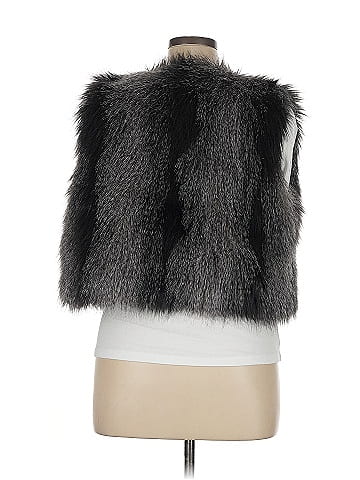 Jennifer Lopez Faux Fur Vest (view 2)