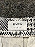 RVCA Houndstooth Gray Casual Pants Size 25 waist - photo 4