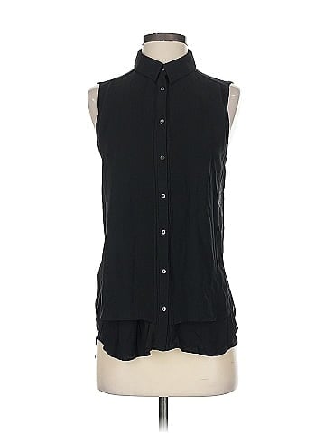 Ann Taylor Sleeveless Button-Down Shirt (view 1)
