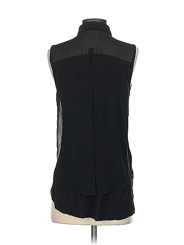 Ann Taylor Sleeveless Button-Down Shirt (view 2)