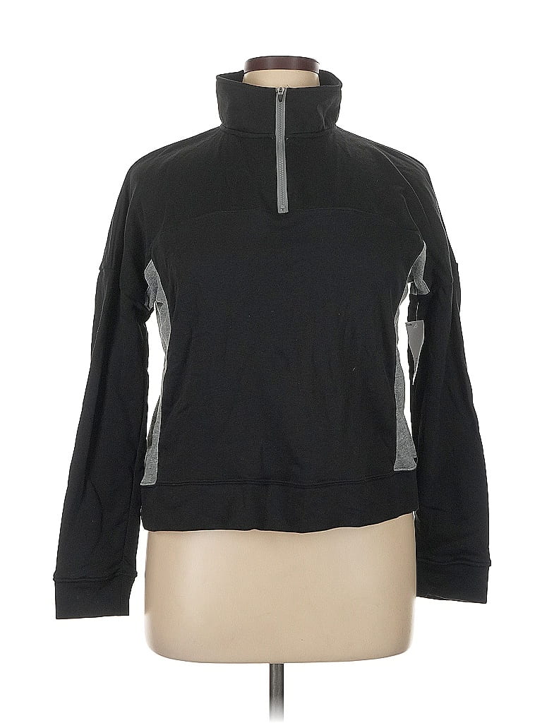 Xersion Black Sweatshirt Size XL - photo 1