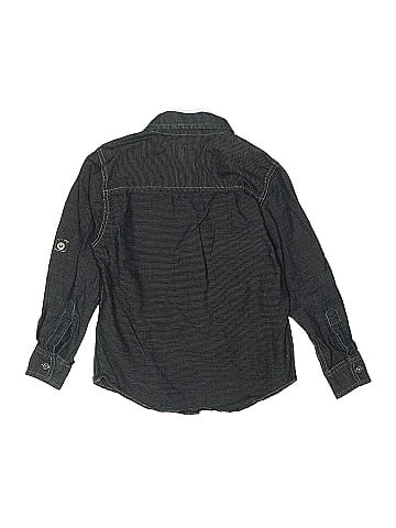 CALVIN KLEIN JEANS Long Sleeve Button-Down Shirt (view 2)