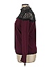 Jennifer Lopez 100% Nylon Burgundy Turtleneck Sweater Size XL - photo 5