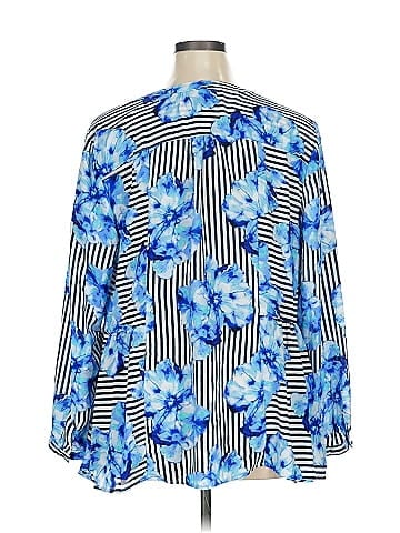 Notations 3/4 Sleeve Blouse (view 2)