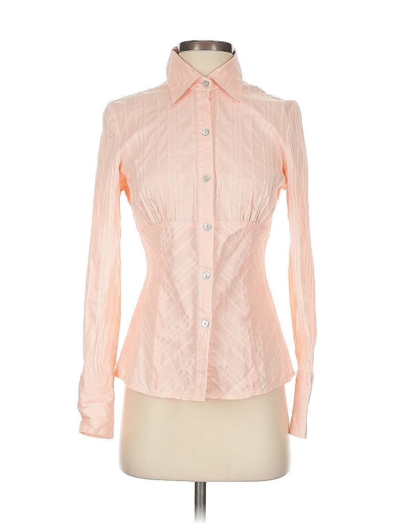Arden B. Pink Long Sleeve Blouse Size S - photo 1