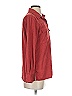 Chico's 100% Polyester Burgundy 3/4 Sleeve Blouse Size Sm (0) - photo 4