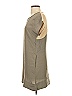 LeyenDecker Solid Tan Casual Dress Size 4 - photo 5