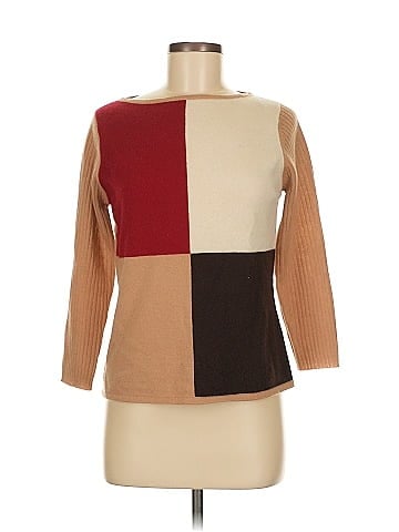 White + Warren Cashmere Pullover Sweater (view 1)