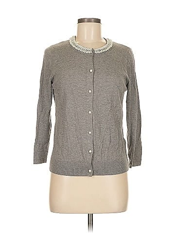 August Silk Cardigan (view 1)