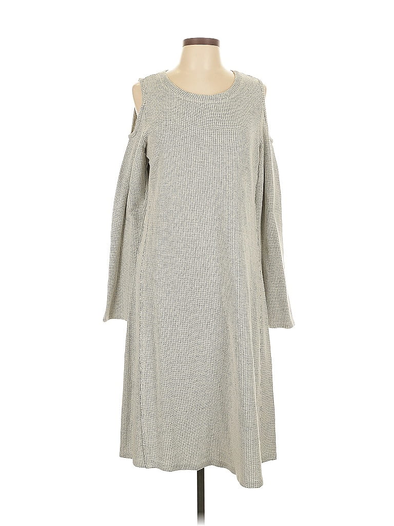 Pre-owned Sol Angeles Casual Dress In Gray
