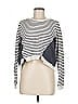 Hard Tail Stripes Gray Cardigan Size M - photo 1
