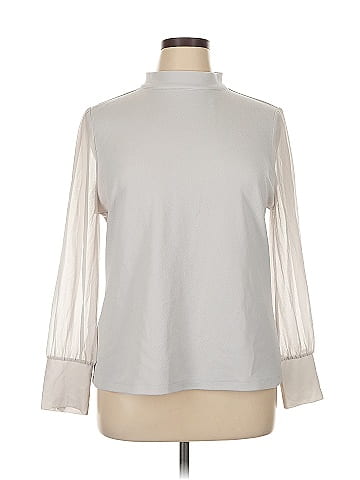 Ann Taylor Long Sleeve Blouse (view 1)