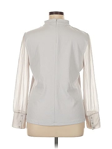 Ann Taylor Long Sleeve Blouse (view 2)