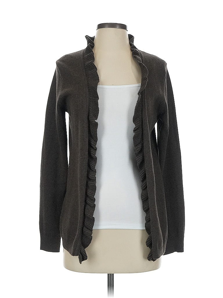 Click to view more detailed imagery on our partner's website Pre-owned Lands' End Cardigan Sweater In Gray