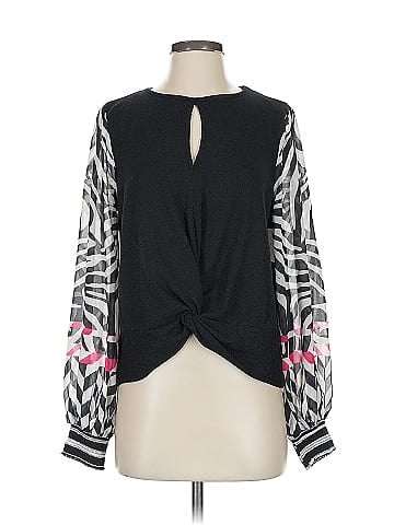 Jealous Tomato Long Sleeve Blouse (view 1)