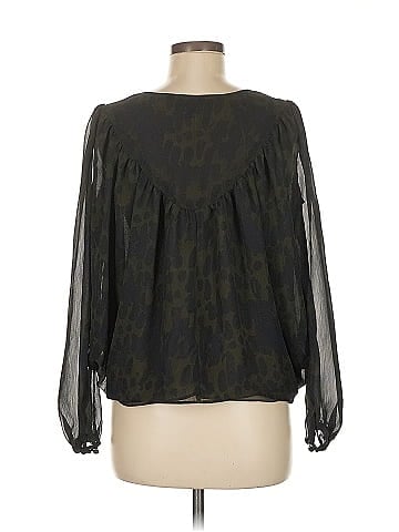 Plastic Island 3/4 Sleeve Blouse (view 2)