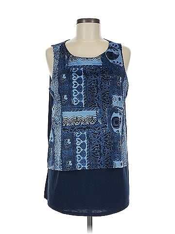 DG^2 by Diane Gilman Sleeveless Blouse (view 1)