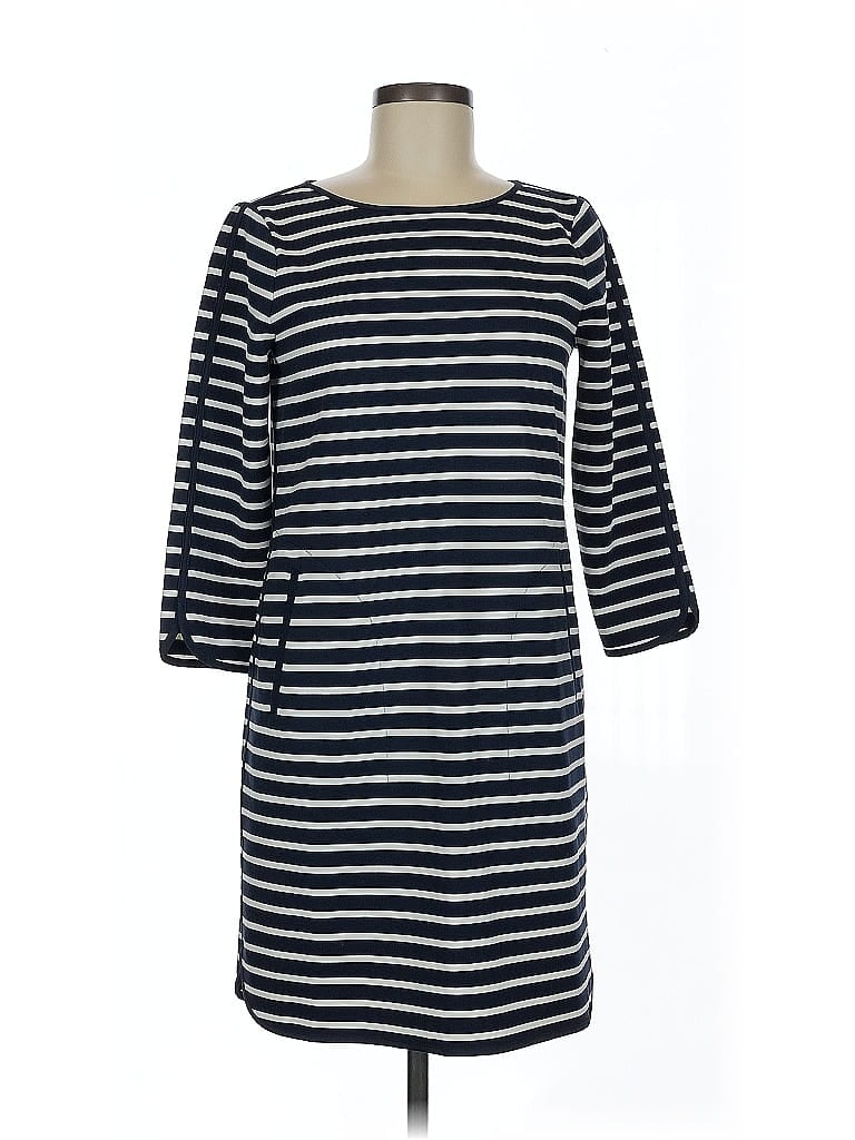 Pre-owned Lands' End Casual Dress In Blue