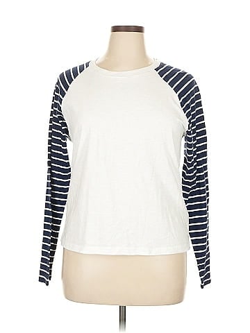 J.Crew Factory Store 3/4 Sleeve T-Shirt (view 1)