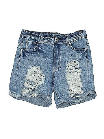 Hot Kiss Denim Shorts (view 1)